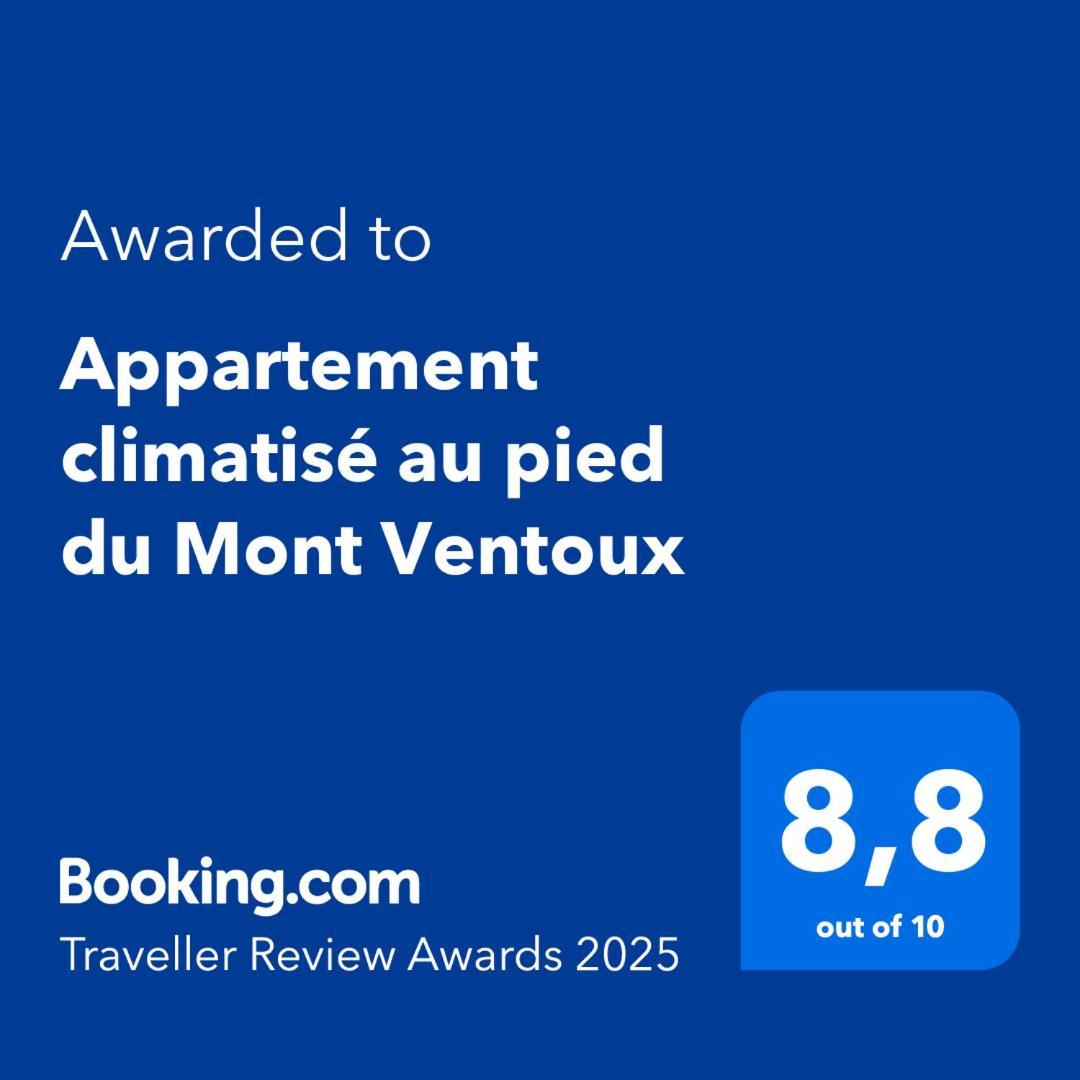 Appartement Climatise Au Pied Du Mont Ventoux Malemort-du-Comtat المظهر الخارجي الصورة